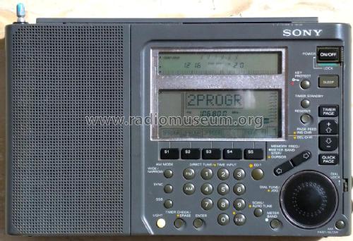 LW / MW / SW / FM Stereo Receiver ICF-SW77; Sony Corporation; (ID = 3013670) Radio