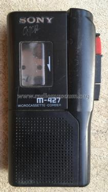 Microcassette-corder M-427; Sony Corporation; (ID = 3096906) Sonido-V