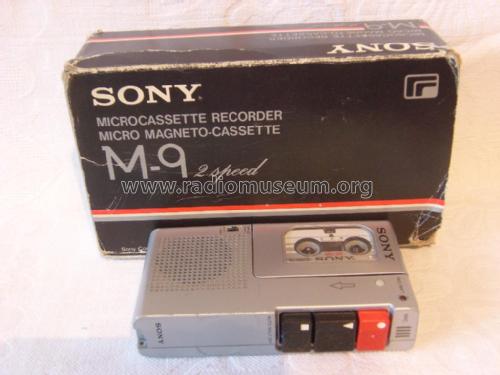 Microcassette-Corder M-9; Sony Corporation; (ID = 2627852) R-Player