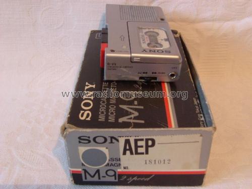 Microcassette-Corder M-9; Sony Corporation; (ID = 2627853) R-Player