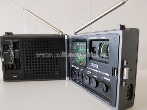 FM/AM 3 Band Receiver Newscaster ICF-7800 Radio Sony Corporation 