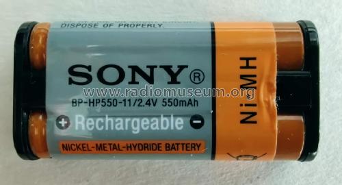 Nickel-Metal-Hydride Battery BP-HP550-11 / 2.4 V 550mAh; Sony Corporation; (ID = 2759743) Power-S