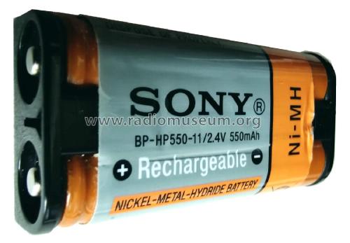 Nickel-Metal-Hydride Battery BP-HP550-11 / 2.4 V 550mAh; Sony Corporation; (ID = 2759744) Power-S