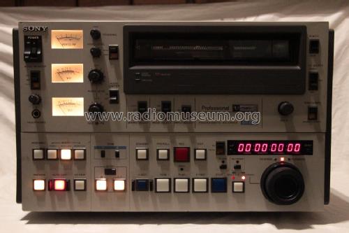 Professional U-Matic H Videocassette Recorder BVU-820P; Sony Corporation; (ID = 2323147) R-Player