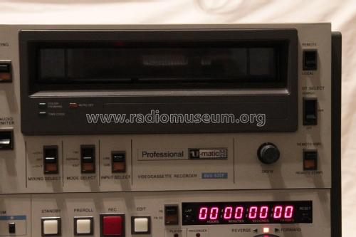 Professional U-Matic H Videocassette Recorder BVU-820P; Sony Corporation; (ID = 2323152) R-Player