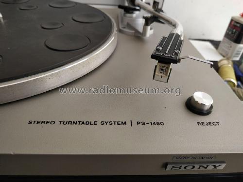 Stereo Turntable System PS-1450; Sony Corporation; (ID = 3095320) R-Player