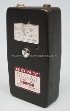 Radio Microphone Transmitter CR-4 with CRT-4; Sony Corporation; (ID = 2339229) Micrófono/PU