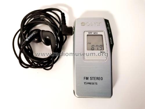 Radio Walkman SRF-M55; Sony Corporation; (ID = 3009842) Radio