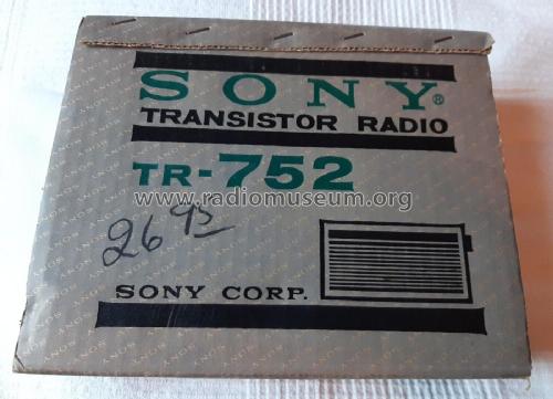 Seven Transistor TR-752; Sony Corporation; (ID = 2817815) Radio