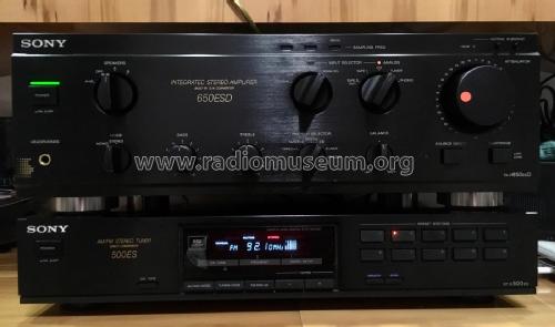 AM/FM Stereo Tuner ST-S500ES; Sony Corporation; (ID = 2599788) Radio