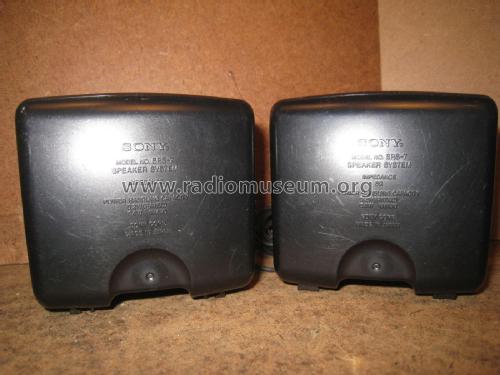 Speaker system SRS-7; Sony Corporation; (ID = 2103454) Parleur