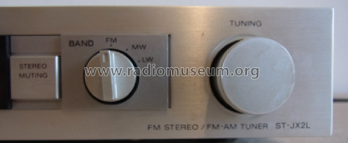 FM Stereo / FM-AM Tuner ST-JX2L; Sony Corporation; (ID = 2285964) Radio