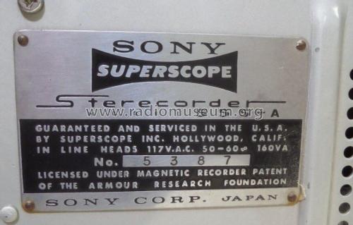 Sterecorder Superscope DK-555-A; Sony Corporation; (ID = 2991628) Reg-Riprod