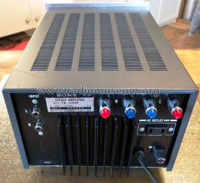 Stereo Amplifier TA-3140F Ampl/Mixer Sony Corporation 