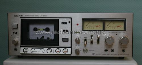 Stereo Cassette Deck TC-229SD; Sony Corporation; (ID = 3115784) R-Player