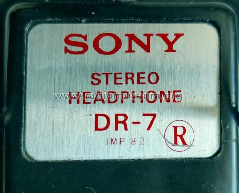 Stereo Headphone DR-7; Sony Corporation; (ID = 3056613) Speaker-P