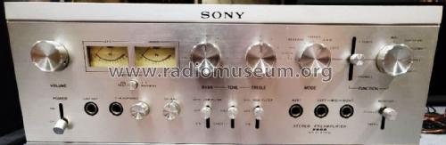 Stereo Preamplifier TA-2000; Sony Corporation; (ID = 2567658) Ampl/Mixer