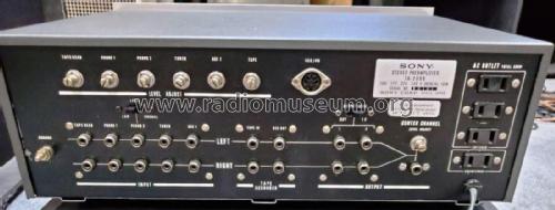 Stereo Preamplifier TA-2000; Sony Corporation; (ID = 2567659) Ampl/Mixer