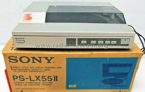 Stereo Turntable System PS-LX55II; Sony Corporation; (ID = 2591637) R-Player