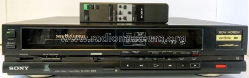 Super Betamax Video Cassette Recorder SL-S600; Sony Corporation; (ID = 2586710) Ton-Bild