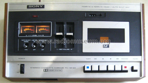 Stereo Cassette-Corder TC-131SD R-Player Sony Corporation