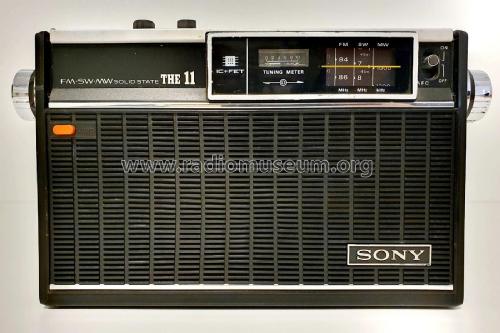 The 11 ICF-1100 Radio Sony Corporation; Tokyo, build 1971 