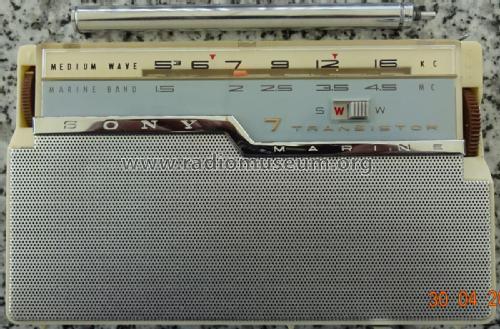 Marine 7 Transistor TR-710A; Sony Corporation; (ID = 2252537) Radio