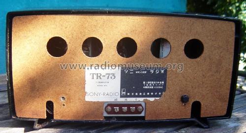 TR-73; Sony Corporation; (ID = 2137628) Radio