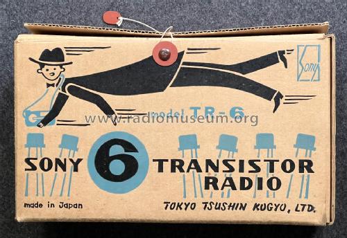 Transistor 6 TR-6; Sony Corporation; (ID = 2831782) Radio