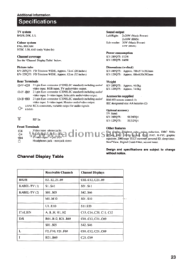 Trinitron Color TV KV-32FQ75U Ch= AE-5A, SCC-Q46B-A; Sony Corporation; (ID = 2645807) Télévision