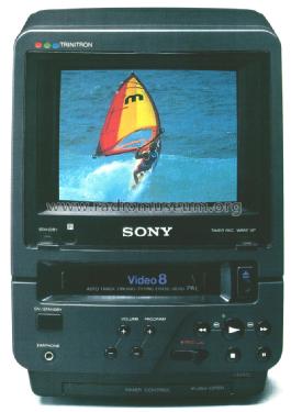 Video 8 Combo - Trinitron Colour Video TV EV-DT1; Sony Corporation; (ID = 2218976) Televisión