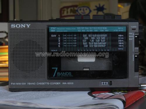 WA-6000; Sony Corporation; (ID = 2358753) Radio