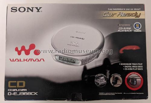 Walkman D-EJ368CK; Sony Corporation; (ID = 2839941) Ton-Bild