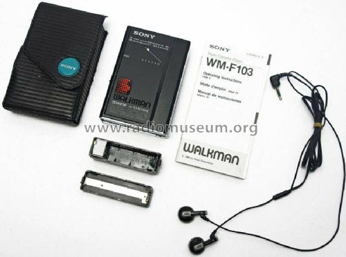 Walkman WM-F103; Sony Corporation; (ID = 2585577) Radio