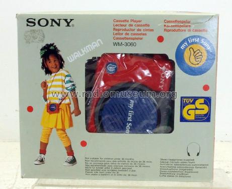 My First Sony Walkman Cassette Player WM-3060; Sony Corporation; (ID = 2722981) R-Player