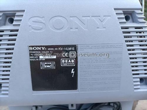 Trinitron colour KV-14-LM1E Ch= FE-2; Sony España; Hispano (ID = 3116188) Television