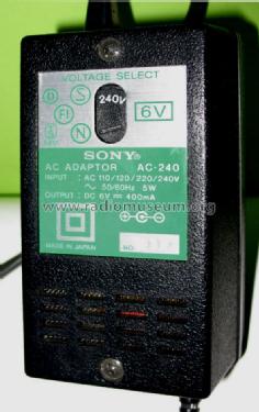 AC Adaptor AC-240; Sony Corporation; (ID = 754216) Power-S