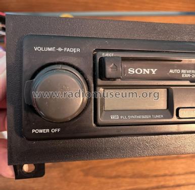 FM/AM Cassette Car Stereo EXR-200; Sony Corporation; (ID = 2832814) Car Radio