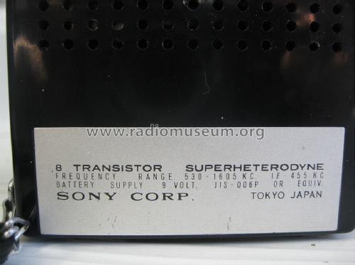 8 Transistor 2 R-21; Sony Corporation; (ID = 1215974) Radio