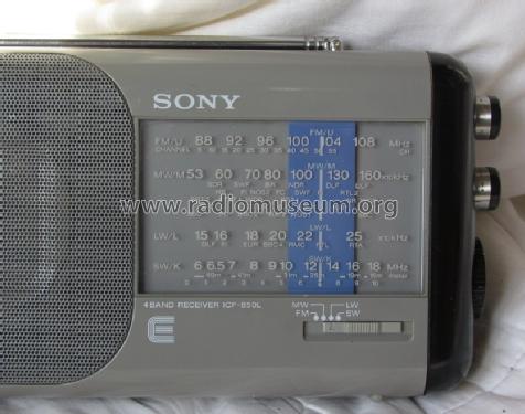 4Band Receiver ICF-850 L; Sony Corporation; (ID = 1616878) Radio