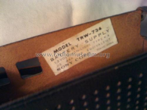 7 Transistor TRW-734; Sony Corporation; (ID = 1030788) Radio