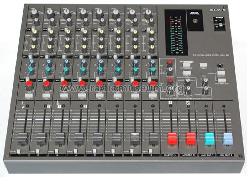 8-Channel Audio Mixer MXP-290; Sony Corporation; (ID = 1826591) Ampl/Mixer