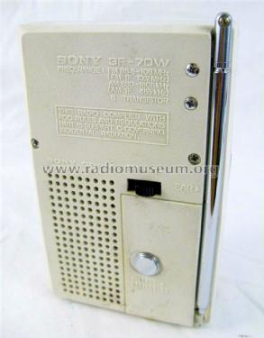 8 Transistor 3F-70W; Sony Corporation; (ID = 1507872) Radio