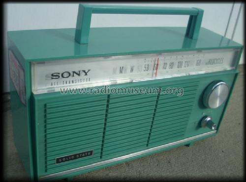 Six Transistor - Solid State 8R-42; Sony Corporation; (ID = 1540828) Radio