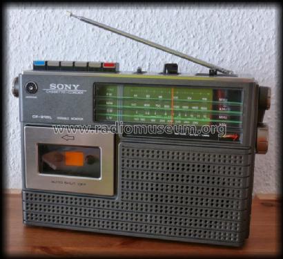 Cassette Corder 4 Bands Cf 210l Radio Sony Corporation