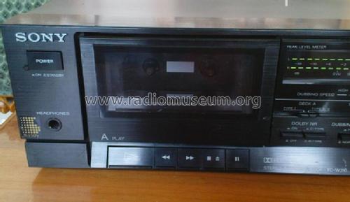 Cassette Deck TC-W310; Sony Corporation; (ID = 1631402) R-Player