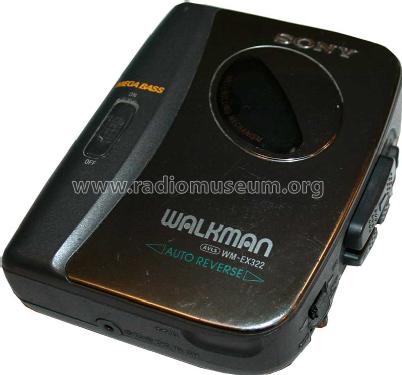 Cassette Player WM-EX322; Sony Corporation; (ID = 1375323) Sonido-V