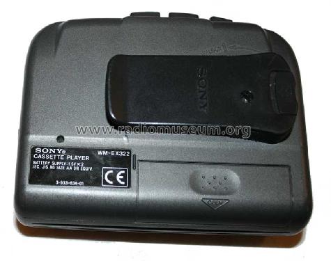Cassette Player WM-EX322; Sony Corporation; (ID = 1375324) Sonido-V