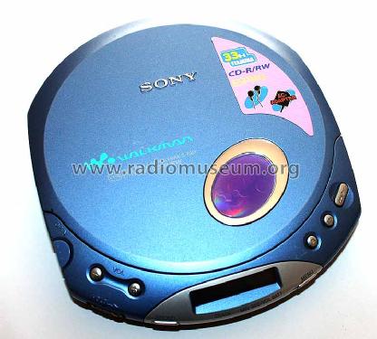 Sony DE351 CD Walkman Portable CD Player - Blue (D-E351/LC)