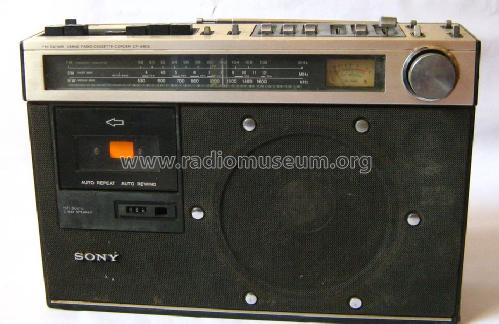 Cassette-Corder 3 Bands CF-490S; Sony Corporation; (ID = 1429864) Radio